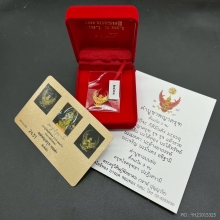 พระทองคำ.พญาครุฑอาจารย์วราห์วัดโพธิ์ทองปี2563