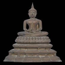 พระพุทธสิหิงค์ วัดพระปฐมเจดีย์ จังหวัดนครปฐม พ.ศ 2510 