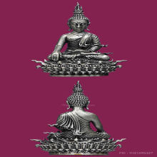 พระกริ่งพุทธประทานยศบารมี เนื้อเงิน พิมพ์เล็ก หมายเลข 1160