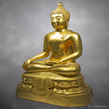 พระบูชาเชียงแสนสิงห์หนึ่ง ญสส. วัดบวรฯ ปี2536 ปิดทองคำแท้