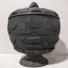 ครอบน้ำมนต์มงคล๙ หลวงพ่อแฉ่ง มีฝากริ่งครบ 