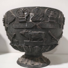 ขันน้ำมนต์มงคล๙ หลวงพ่อแฉ่ง จารตอกเลข ๙๗ 