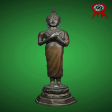 พระบูชารัชกาล ปางรำพึง (วันศุกร์) ตามุก ก้นดินไทย สวยแชมป์