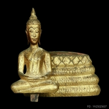พระบูชา 2 ถอด เนื้อไม้สมัยอยุธยา หน้าตัก2.5 นิ้ว สูง 5.5นิ้ว