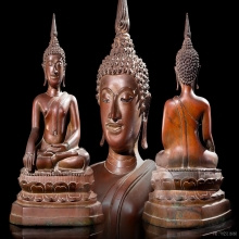 พระบูชายุครัชกาลเนื้อแดง