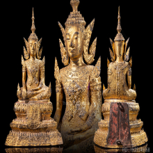 พระบูชายุครัตนะโกสินทร์ทรงเครื่อง