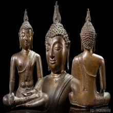 พระบูชาสมัยสุโขทัยตะกวน