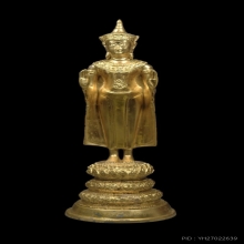 พระบูชาหลวงพ่อสัมฤทธิ์วัดต้นสนสูง13 นิ้วปิดทองคำแท้