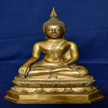 พระรัชกาลยุคต้น 5.6 นิ้ว เนื้อแดงดั่งนาค ตามุก ก้นดินไทย