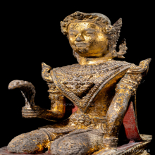 พระแม่โพสพทรงเครื่องยุครัตนะโกสินทร์