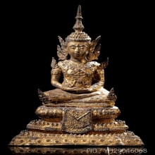 พระบูชารัตนะโกสินทร์ทรงเครื่องหน้าตัก 3.5 นิ้ว