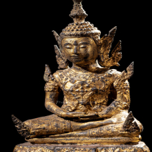 พระบูชารัตนะโกสินทร์ทรงเครื่องหน้าตัก 3.5 นิ้ว