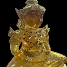 พระแก้วมรกตทรงเครื่อง 9นิ้ว หลวงพ่อฤาษีลิงดำ