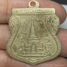 เหรียญหลวงปู่ทวดพุฒซ้อน วัดช้างให้ ปี 2509 อัลปาก้าเปลือย