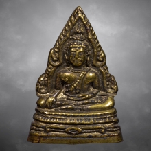 รูปหล่อปั้มพระพุทธชินราช ปี2496 ตอกโค๊ดพานพระศรี