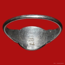 แหวนหลวงพ่อทวด วัดช้างให้ ปี 2506 เนื้อเงินลง องค์ในหนังสือ