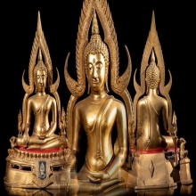 พระพุทธชินราชจำลองรุ่นพานพระศรี หน้าตัก 9 นิ้ว  