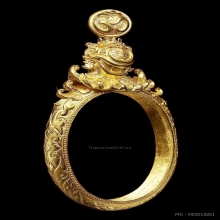 กรอบพระพิฆเนศ เนื้อทองคำ อ.เฉลิมชัย