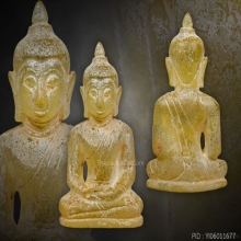 พระแก้วบุศราคัม กรุฮอด ปางสมาธิ 