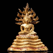 พระพุทธรูป สมัยรัตนโกสินทร์ ปางนาคปรก สวยมากเดิม