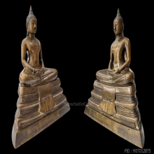 พระบูชาหลวงพ่อพุทธโสธร 7 นิ้วตราวัด 2509 ออกไม่ตรงปี
