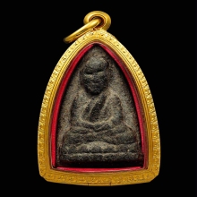 พระเนื้อว่านหลวงปู่ทวด ปี2497 พิมพ์กลางลึก