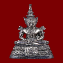 พระแก้วมรกตกรมสรรพสามิตเนื้อเงินรมดำ#๗๐๘๑๑ปี2539 สวยเดิมๆ