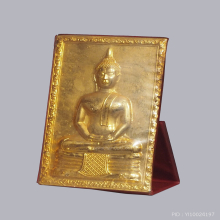 แผ่นปั๊มบูชา ปี 2504 เข่าขีด นิยม พระสวยมากๆ