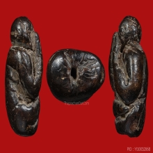 พระปิดตา หลวงพ่อแก้ว วัดเครือวัลย์ พิมพ์ปั้นลอยองค์ จ.ชลบุรี