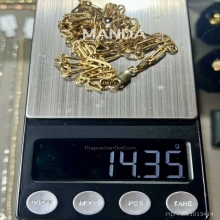 สร้อยคอทอง 18K ยาว 26 นิ้ว
