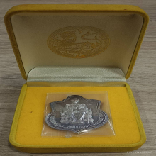 เหรียญในหลวงร.9นั่งบัลลังก์ปี2539เนื้อเงิน