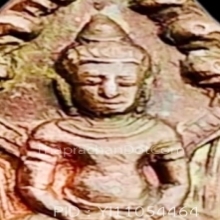 พระปรกใบมะขาม รุ่นแรก ปี 2527 หลวงพ่อพรหม
