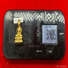 พระทองคำ.พระกริ่งพระพุทธยอดฟ้าจุฬาโลกรุ่นแรกโพธิ์2510