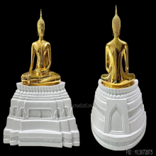 หลวงพ่อทองคำสุโขทัยไตรมิตรพระจอมเกล้าลาดกระบัง ปี 2566