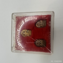 พระนาคปรกใบมะขามชุดทองคำ หลวงพ่อเมตตา วัดกุฏีทอง สิงห์บุรี