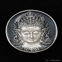 พระโพธิสัตว์ ประทานความสุข 60 ปี เนื้อเงิน อ.เฉลิมชัย