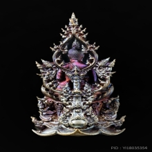 กริ่งพระพุทธราชสวัสดิ์มงคล เนื้อนวโลหะประกายรุ้ง อ.เฉลิมชัย