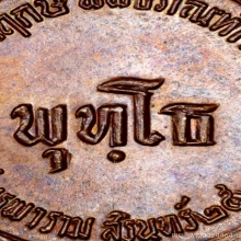 หลวงปู่ดุลย์ อตุโล เหรียญพุทโธ เนื้อทองแดง บล๊อคนิยม