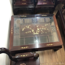 ชุดโต๊ะมุก ใหญ่ 8 ตัว