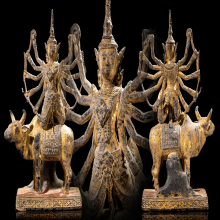 พระบูชาปางโปรดพกาพรหม (พระนารายณ์ทรงโค)