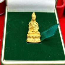 พระทองคำ.พระโพธิสัตว์กวนอิมรุ่นมหาเมตตาบารมี2546