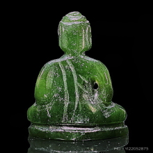 พระหยกเชียงรายแกะขนาดห้อยคอ ปี 2534