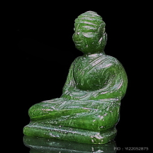 พระหยกเชียงรายแกะขนาดห้อยคอ ปี 2534