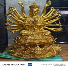 เทวรูปเจ้าแม่กวนอิม ปางพันมือ (1เดียวในโลก)ปี2548