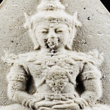 พระแก้วมรกต กลีบบัว เนื้อโขลก ปี2530 หลวงปู่ดู่