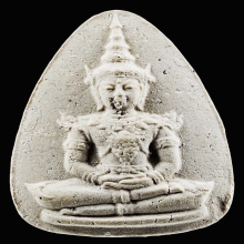 พระแก้วมรกต กลีบบัว เนื้อโขลก ปี2530 หลวงปู่ดู่