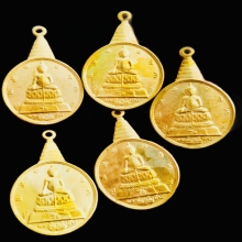 5องค์ พระชัยหลังช้าง ภปร. หลวงพ่อฤาษีลิงดำ สวยแชมป์ ปี2530