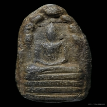 พระนาคปรกลูกยอเนื้อดิน กำแพงเพชร