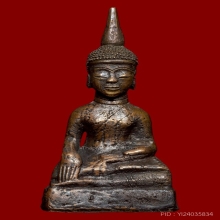 พระบูชาศิลปะนครศรีธรรมราช เนื้อทองแดงเถื่อน ปางมารวิชัย