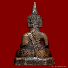 พระบูชาศิลปะนครศรีธรรมราช เนื้อทองแดงเถื่อน ปางมารวิชัย